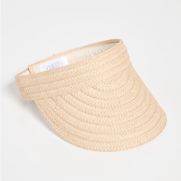 NWT Madewell braided straw visor - Picture 2 of 4